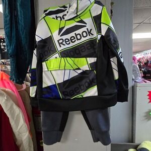 Reebok 2 Piece Hoodie Pant Set Boys 2T